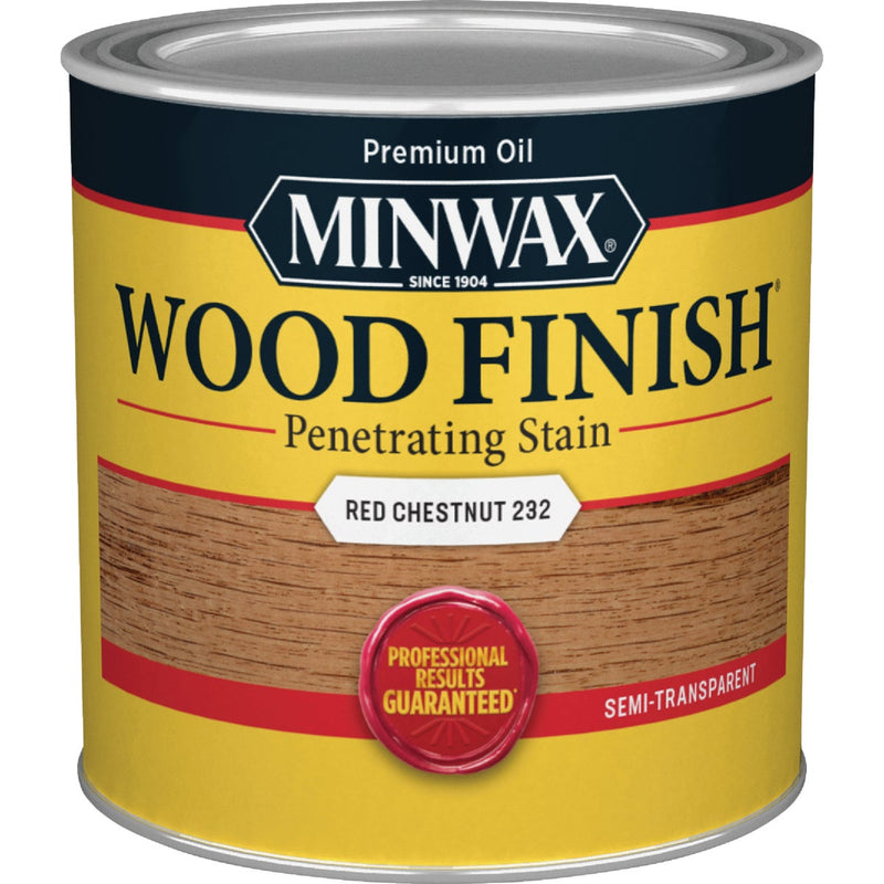 Minwax Wood Finish Penetrating Stain, Red Chestnut, 1/2 Pt.