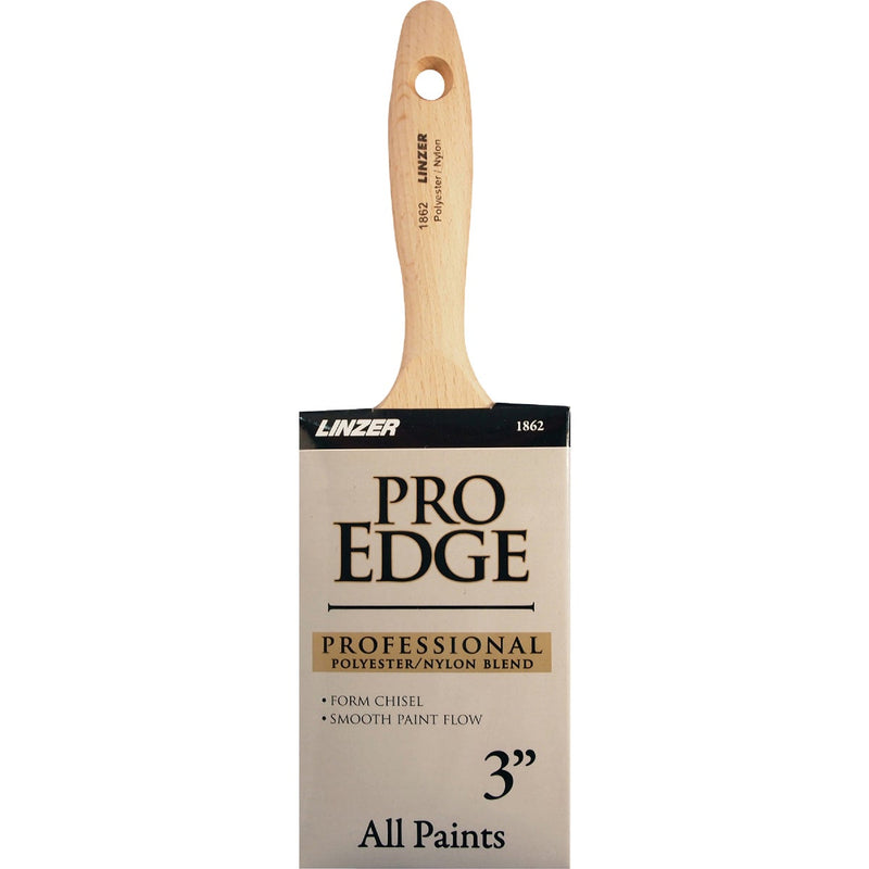 Linzer Pro Edge 3 In. Flat Wall Paint Brush