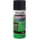 Rust-Oleum Camouflage 2X Ultra Cover 12 Oz. Flat Spray Paint, Black