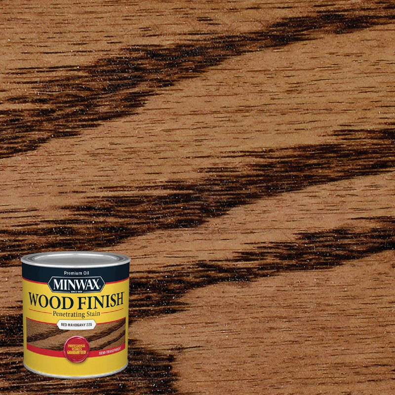 Minwax Wood Finish Penetrating Stain, Red Mahogany, 1/2 Pt.