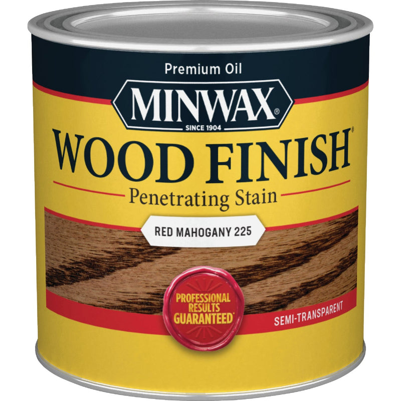 Minwax Wood Finish Penetrating Stain, Red Mahogany, 1/2 Pt.