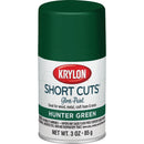 Krylon Short Cuts 3 Oz. High-Gloss Enamel Spray Paint, Hunter Green