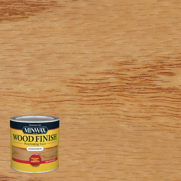 Minwax Wood Finish Penetrating Stain, Golden Pecan, 1/2 Pt.