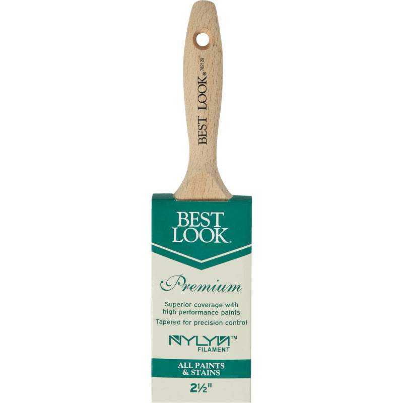 Best Look Premium 2.5 In. Flat Nylyn Paint Brush