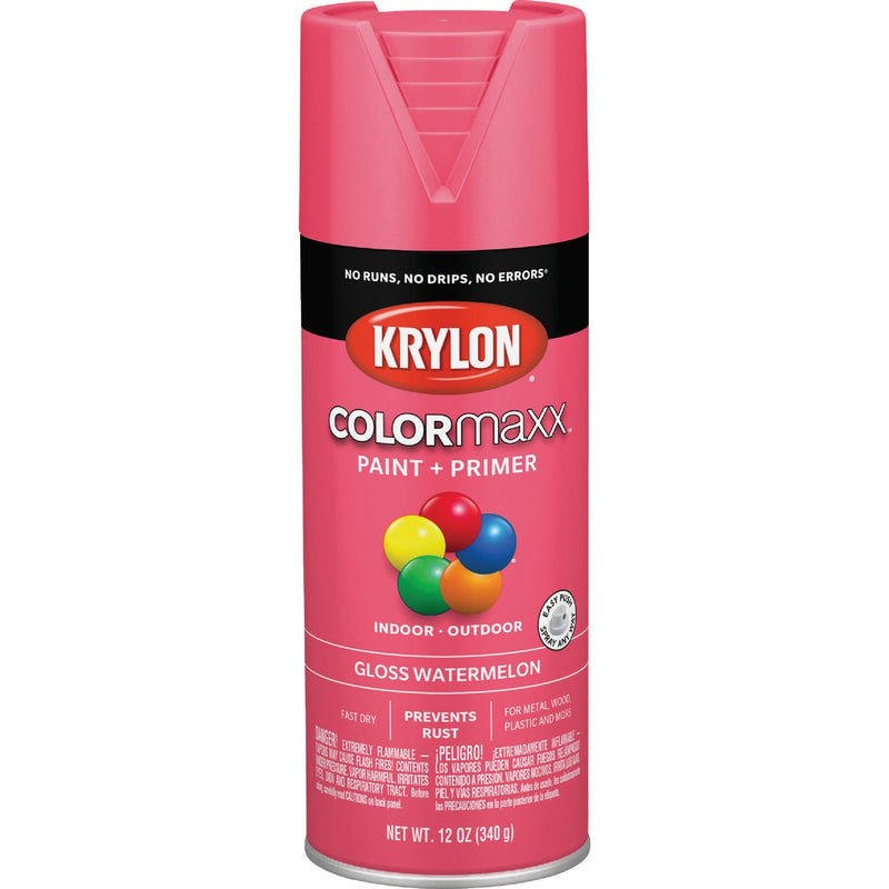 Krylon ColorMaxx 12 Oz. Gloss Spray Paint, Watermelon