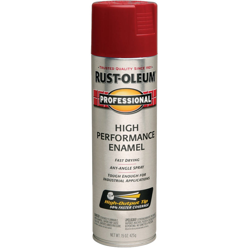 Rust-Oleum Professional Fast Dry 15 Oz. Gloss High Performance Enamel Spray Paint, Regal Red