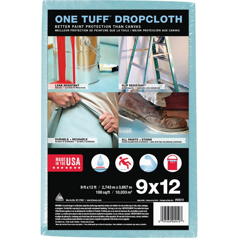 Trimaco One Tuff 9 Ft. x 12 Ft. Professional Grade Drop Cloth