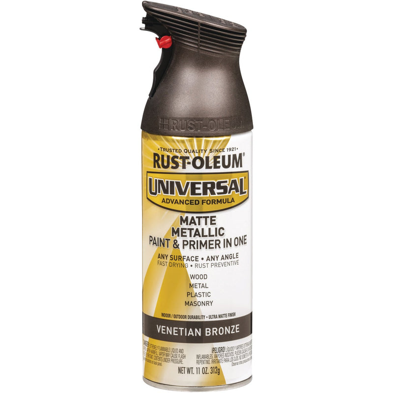 Rust-Oleum Universal 11 Oz. Matte Metallic Venetian Bronze Spray Paint