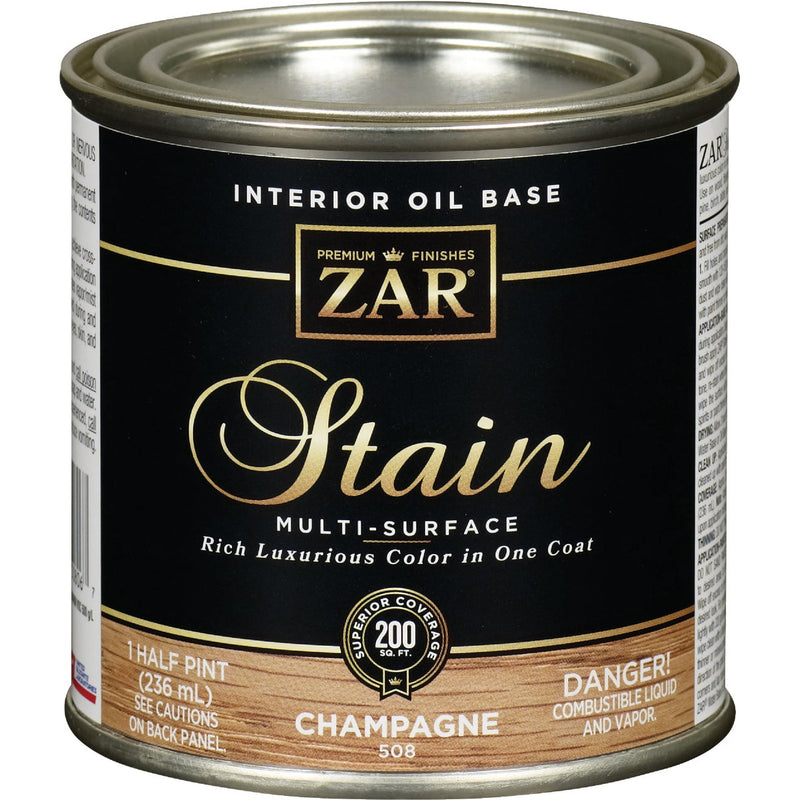 Zar 1/2 Pt. Champagne Oil-Based Multi-Surface Interior Stain