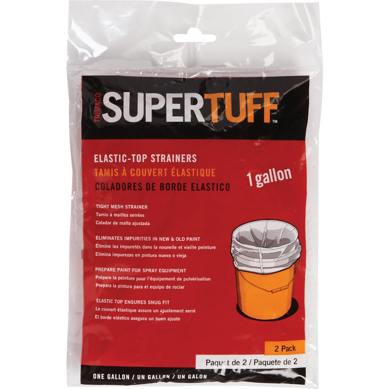 Trimaco SuperTuff 1 Gal. Regular Mesh/Plain Top Bag Strainers (2-Pack)