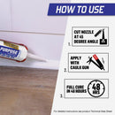 Loctite POLYSEAMSEAL 5.5 Oz. White Adhesive Caulk