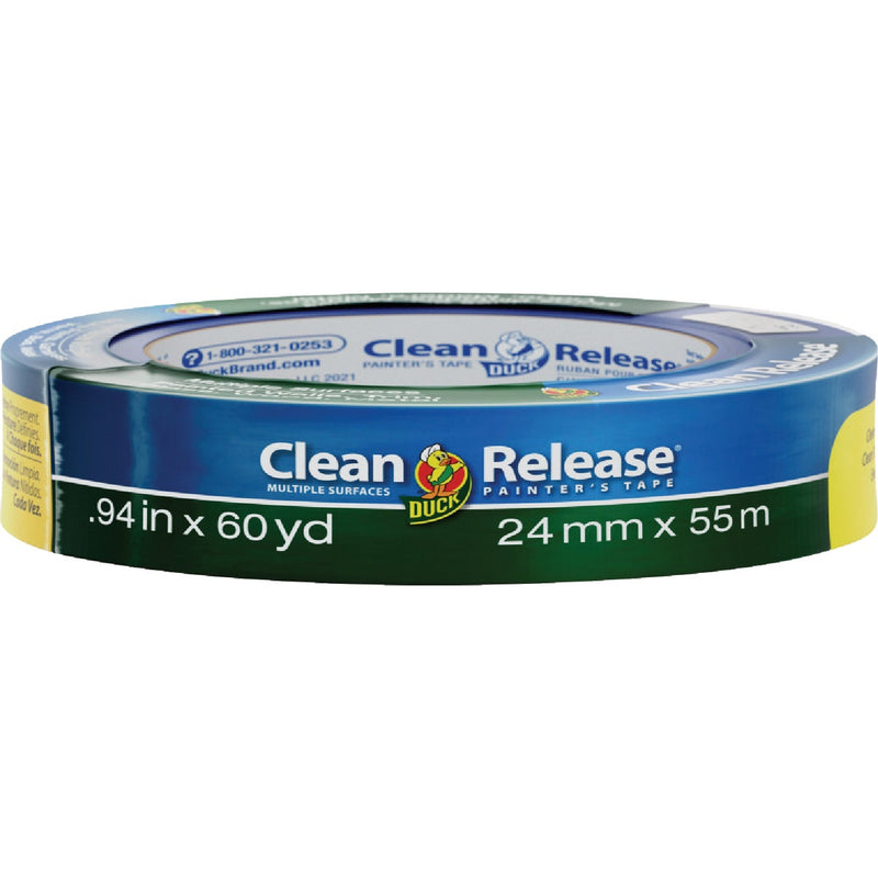 Duck Clean Release .94 In. x 60 Yd. Blue Painters Tape