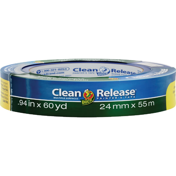 Duck Clean Release .94 In. x 60 Yd. Blue Painters Tape