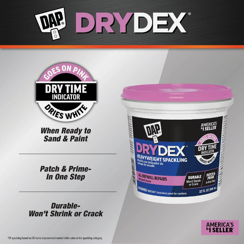 DAP Drydex 1/2 Pt. General Purpose Acrylic Spackling