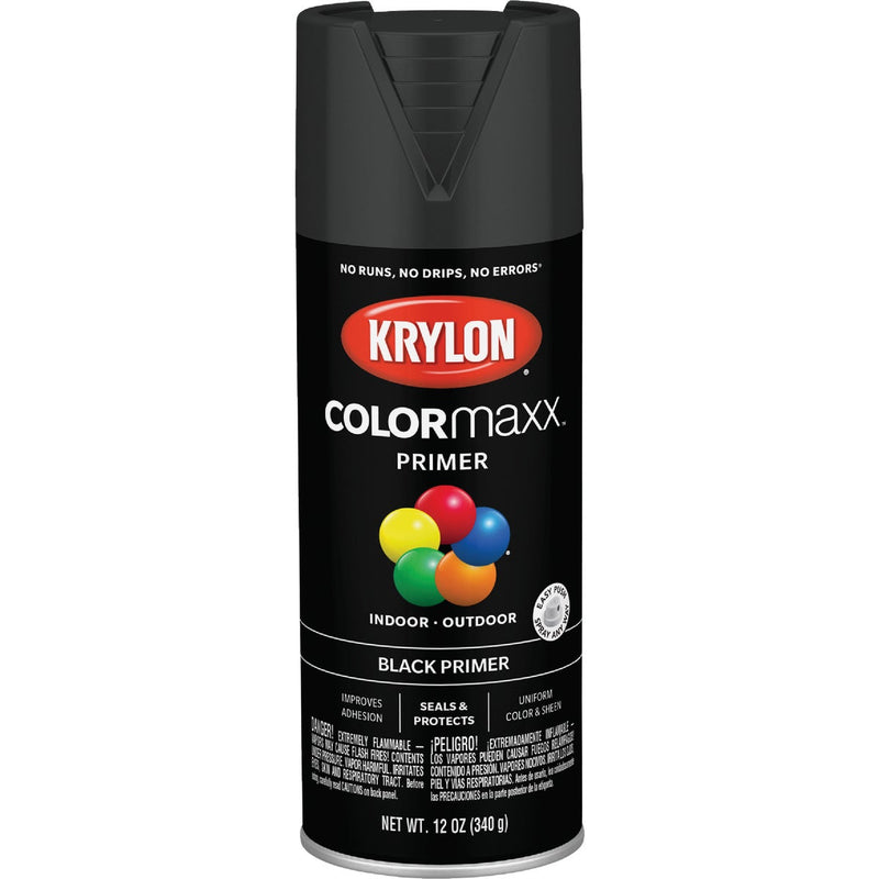 Krylon ColorMaxx Black 12 Oz. All-Purpose Spray Paint Primer