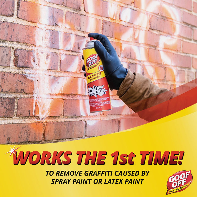 Goof Off 16 Oz. Aerosol Spray Graffiti Remover