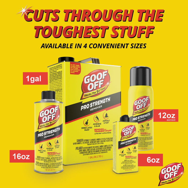 Goof Off 12 Oz. Pro Strength Dried Paint Remover