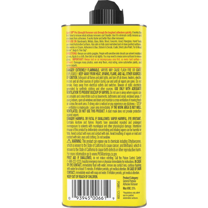 Goof Off 6 Oz. Pro Strength Dried Paint Remover