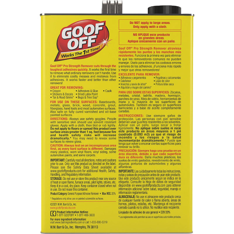 Goof Off 1 Gal. Pro Strength Dried Paint Remover