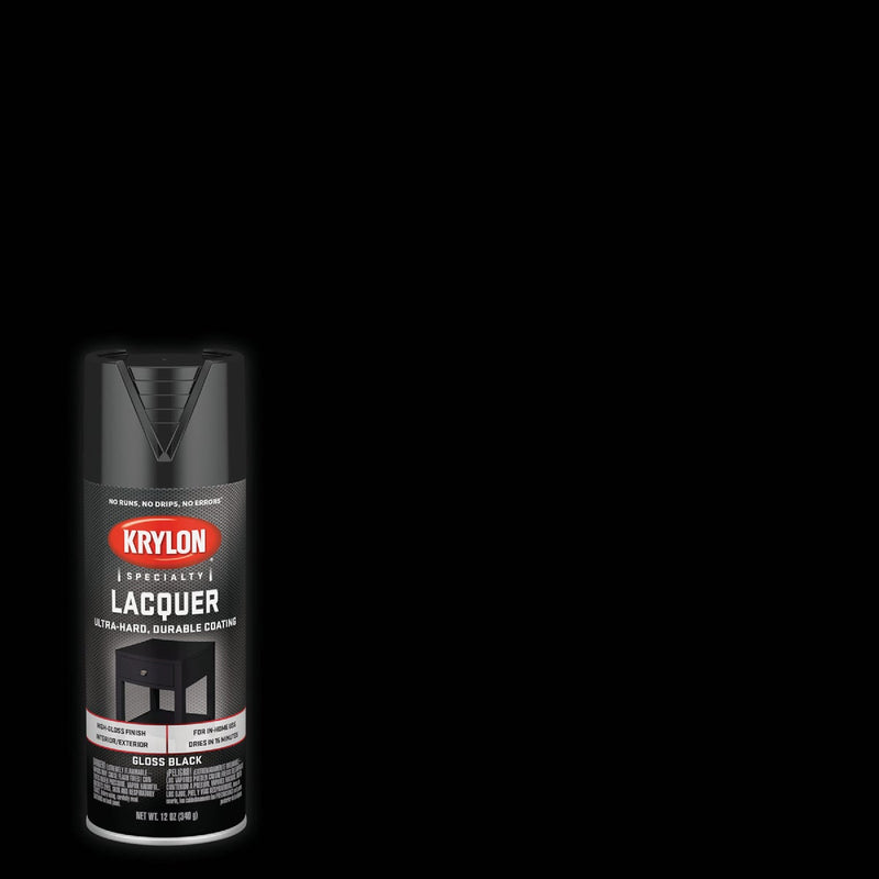 Krylon 12 Oz. Black Spray Lacquer