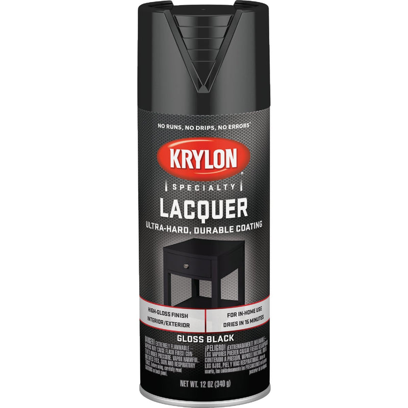 Krylon 12 Oz. Black Spray Lacquer