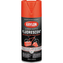 Krylon 11 Oz. Fluorescent Spray Paint, Red-Orange