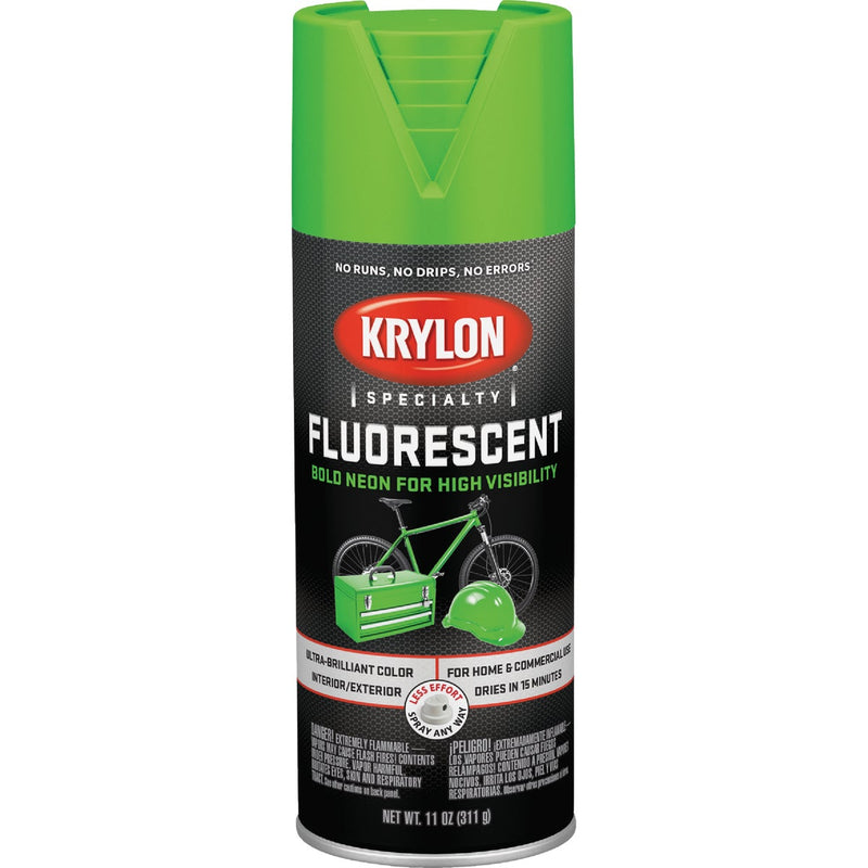 Krylon 11 Oz. Fluorescent Spray Paint, Green