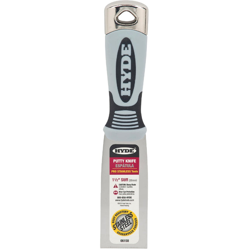 Hyde Pro Stainless 1-1/2 In. Stiff Putty Knife