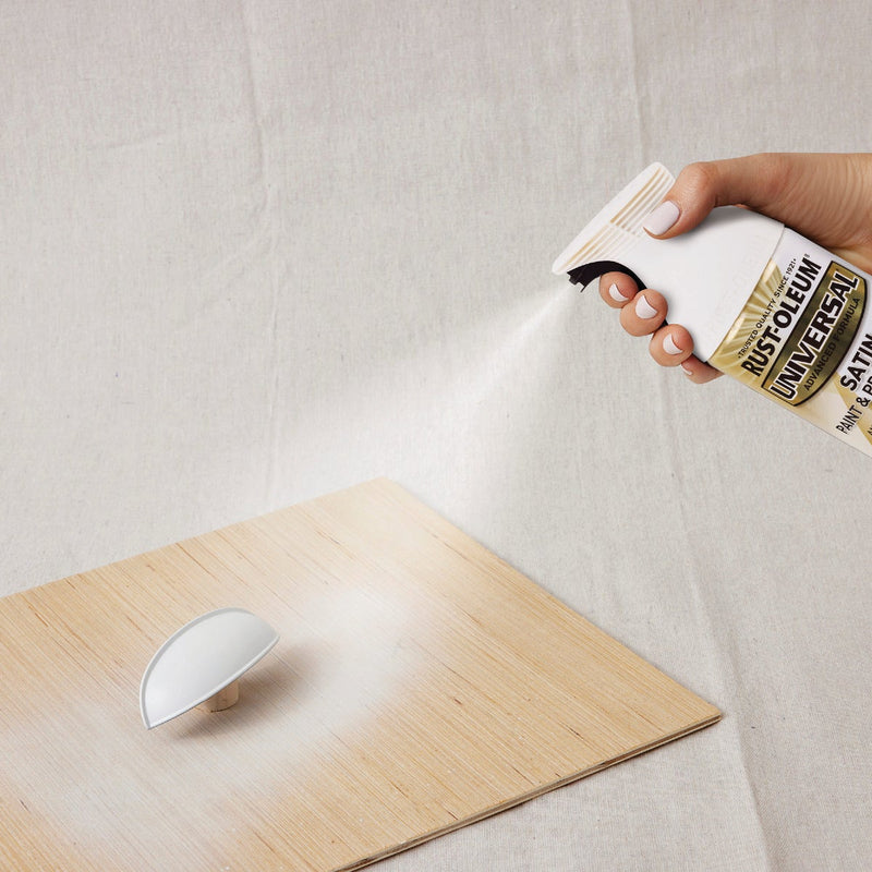 Rust-Oleum Universal 12 Oz. Satin White Paint