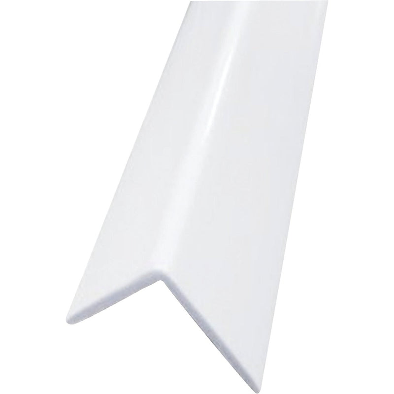 Wallprotex 1-1/8 In. x 4 Ft. White Self-Adhesive Corner Guard