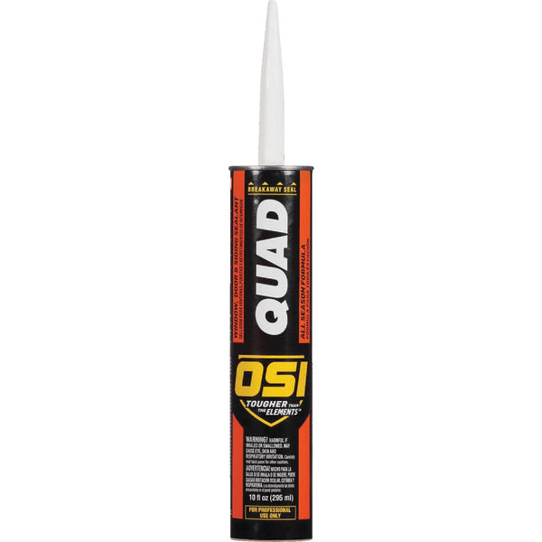 OSI QUAD 10 Oz. Window, Door & Siding Polymer Sealant, Cedar