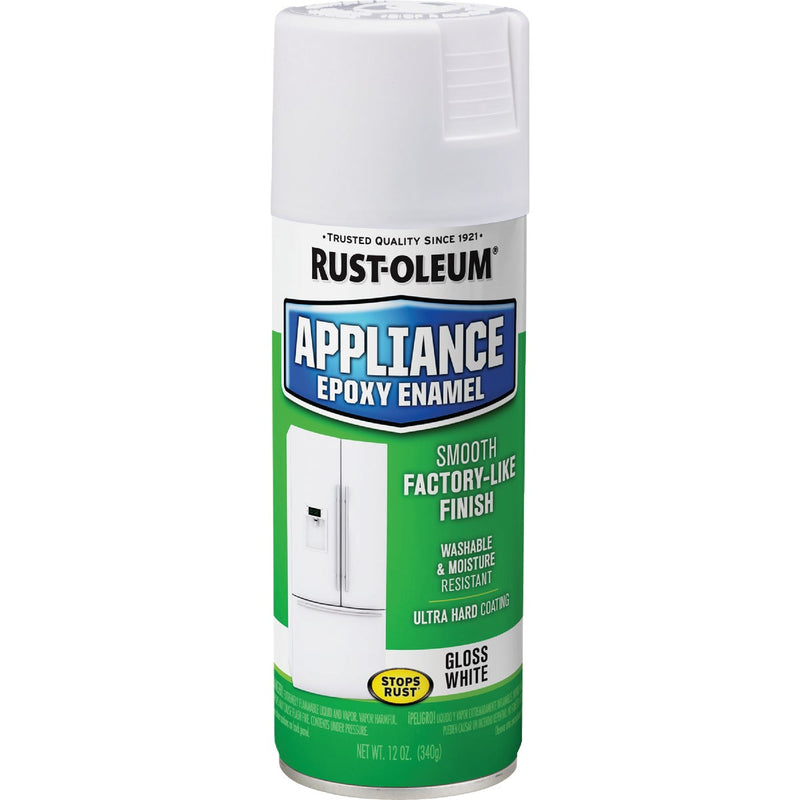 Rust-Oleum Gloss White 12 Oz. Appliance Spray Paint