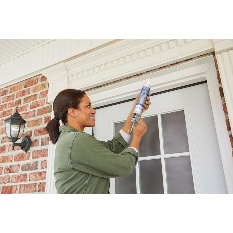 GE Window & Door All-Purpose Sealant, White, 10.1 Oz. Cartridge