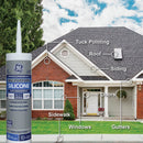 GE Window & Door All-Purpose Sealant, Clear, 10.1 Oz. Cartridge