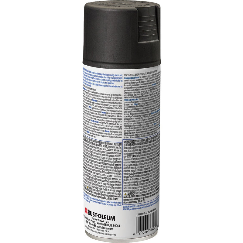 Rust-Oleum Painter's Touch 2X Ultra Cover Flat Black Spray Paint Primer