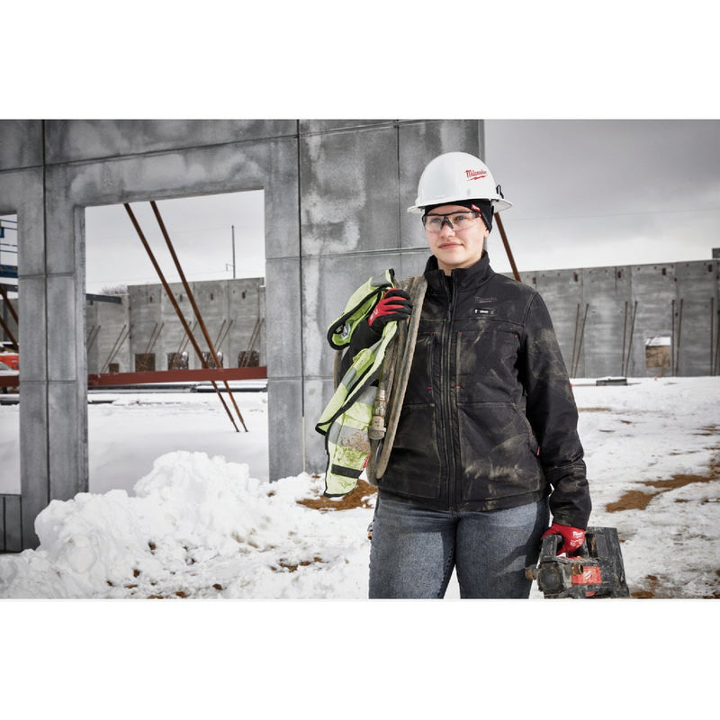 Milwaukee M12 AXIS Women's Black Cordless Heated Jacket Kit, M