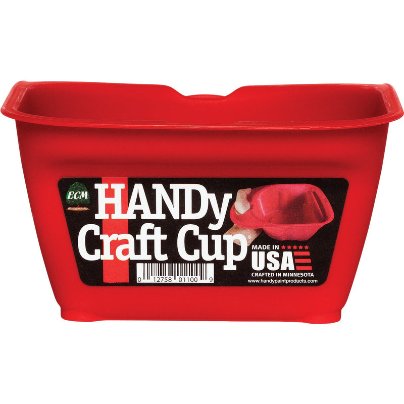 Handy Craft 1/2 Pt. Red Paint Cup