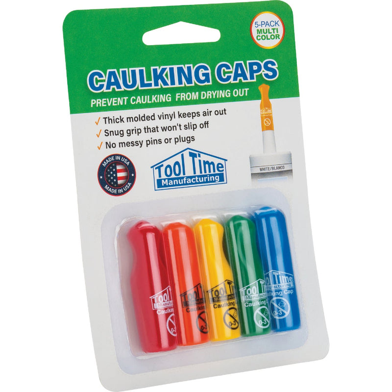 Tool Time Multi-Color Vinyl Caulking Cap (5-Pack)