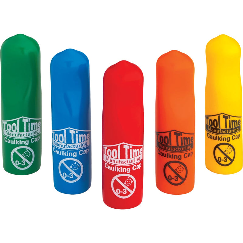 Tool Time Multi-Color Vinyl Caulking Cap (5-Pack)