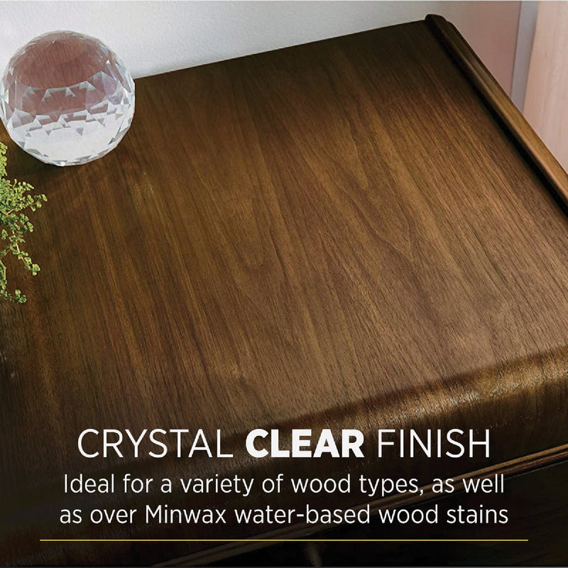 Minwax Polycrylic 1/2 Pt. Semi-Gloss Water Based Protective Finish