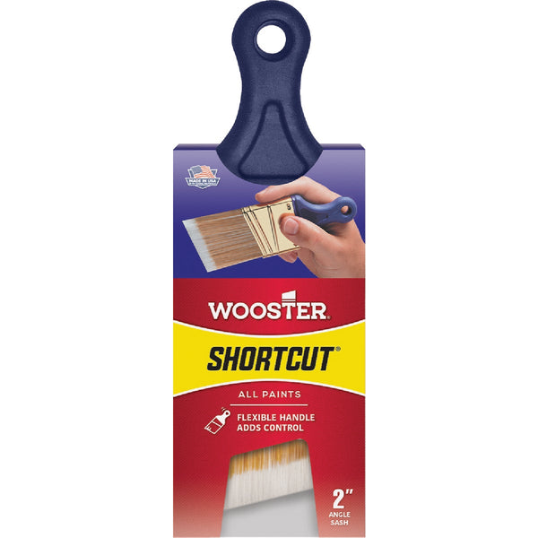 Wooster Shortcut 2 In. Angle Sash Short Handle Paint Brush