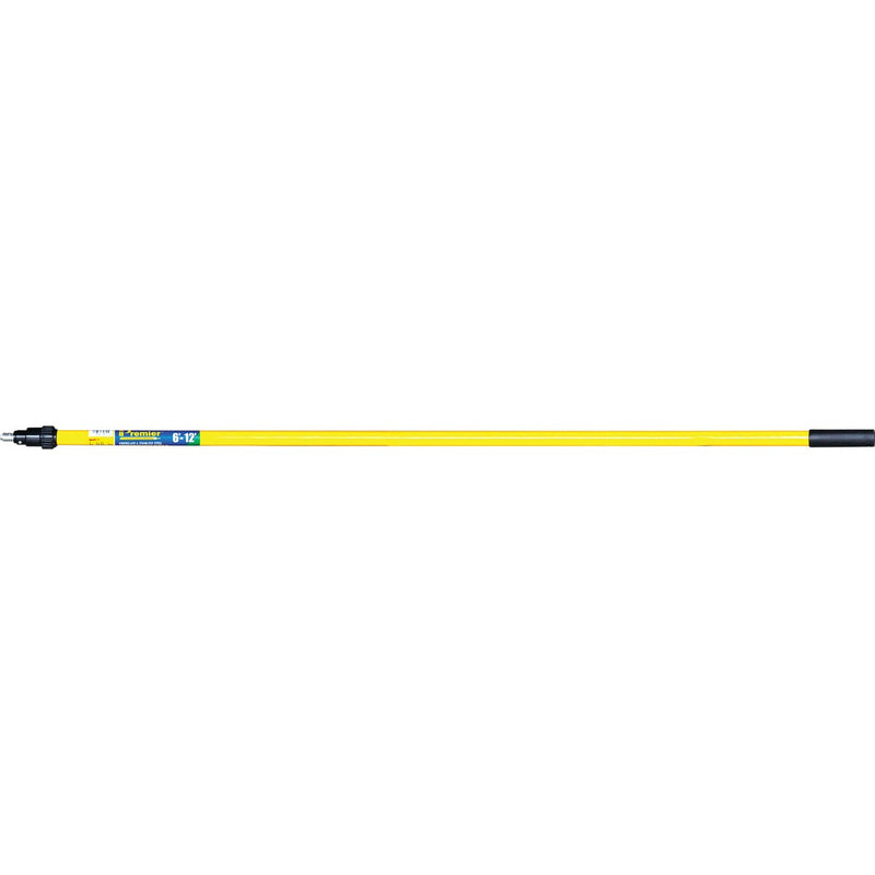 Premier 6 Ft. To 12 Ft. Telescoping Fiberglass & Stainless Steel External Twist Extension Pole