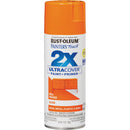 Rust-Oleum Painter's Touch 2X Ultra Cover 12 Oz. Gloss Paint + Primer Spray Paint, Real Orange