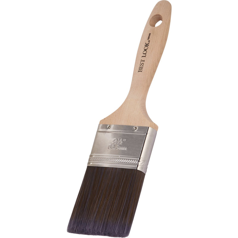 Best Look 2.5 In. Flat Polyester Paint Brush