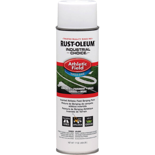 Rust-Oleum Industrial Choice White 17 Oz. Field Striping Paint