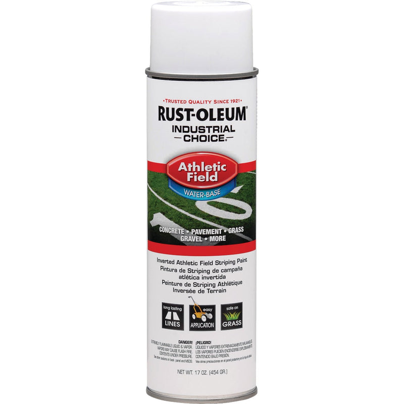 Rust-Oleum Industrial Choice White 17 Oz. Field Striping Paint