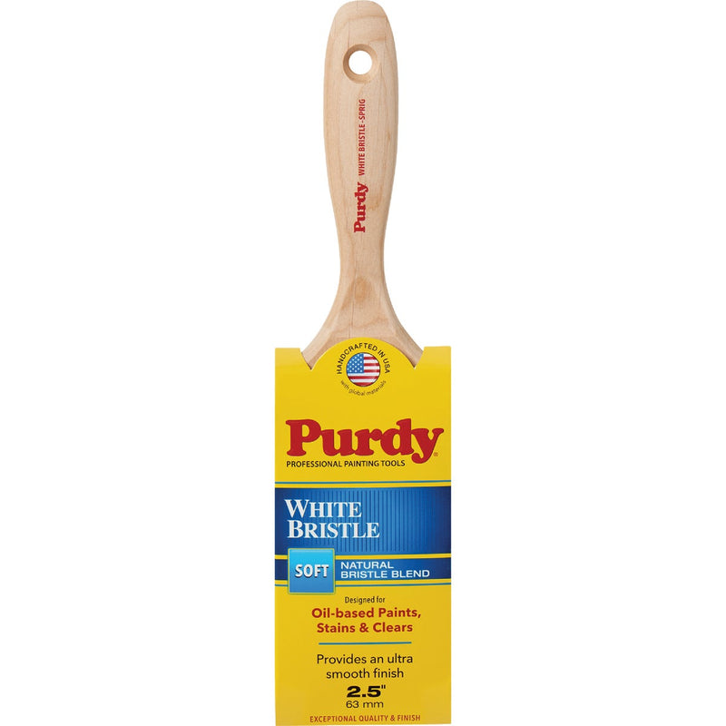 Purdy White Bristle Sprig 2-1/2 In. Flat Trim Paint Brush