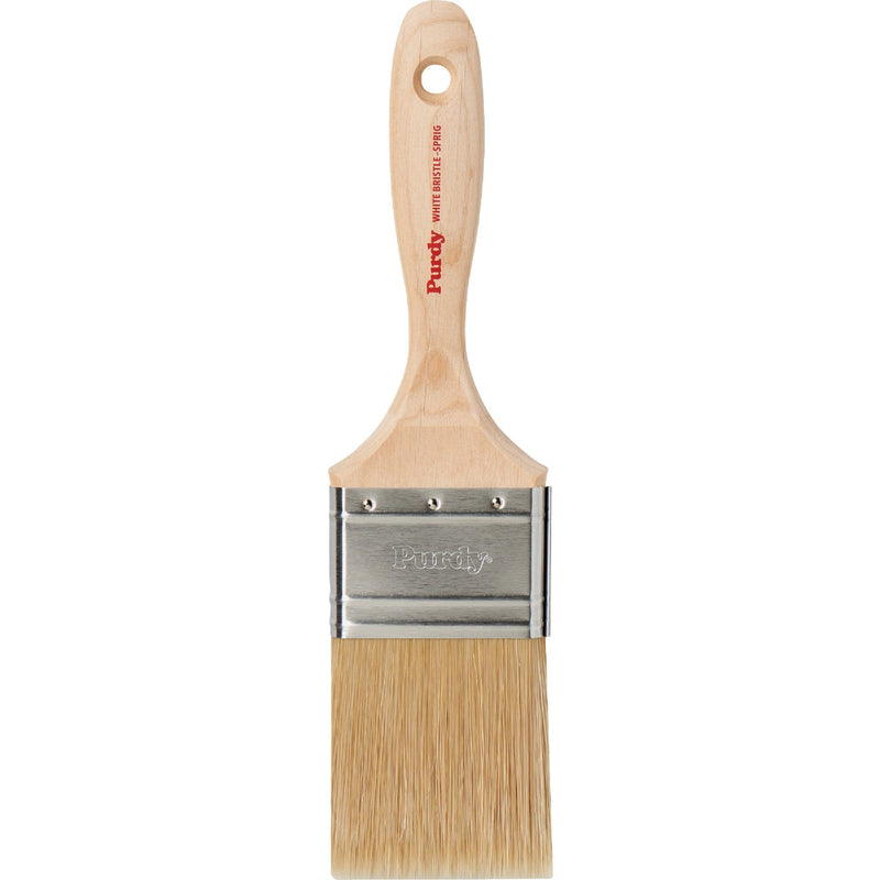 Purdy White Bristle Sprig 2-1/2 In. Flat Trim Paint Brush