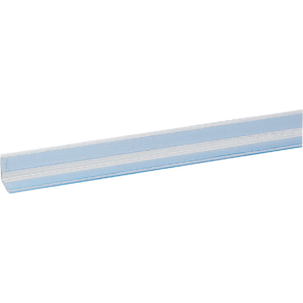 Wallprotex 1-1/8 In. x 4 Ft. Clear Self-Adhesive Corner Guard