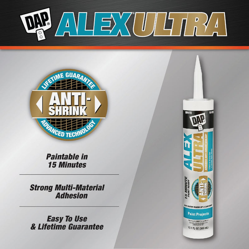 Dap Alex Ultra 10.1 Oz. Advanced Latex Sealant